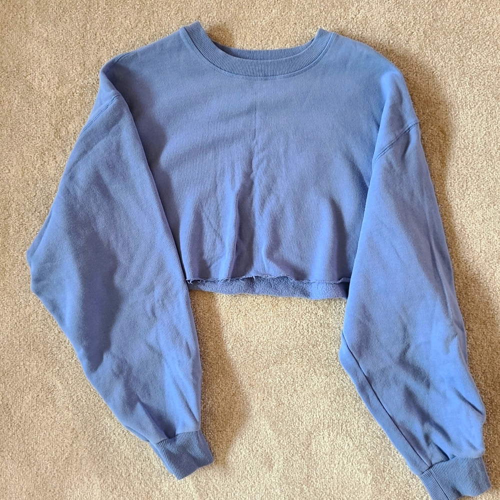 PacSun Long Sleeve Crop Top Size Medium